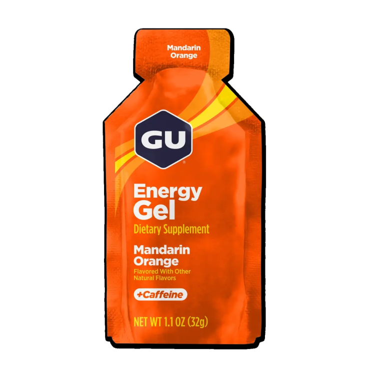 ג׳ל אנרגיה GU Mandarin Orange בטעם מנדרינה עם קפאין