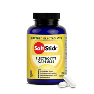 קפסולות אלקטרוליטים לרוכבים SaltStick 100 יחידות