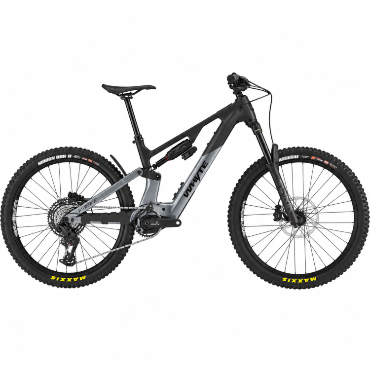 אופני הרים חשמליים Whyte Karve RS בצבע כסוף כהה