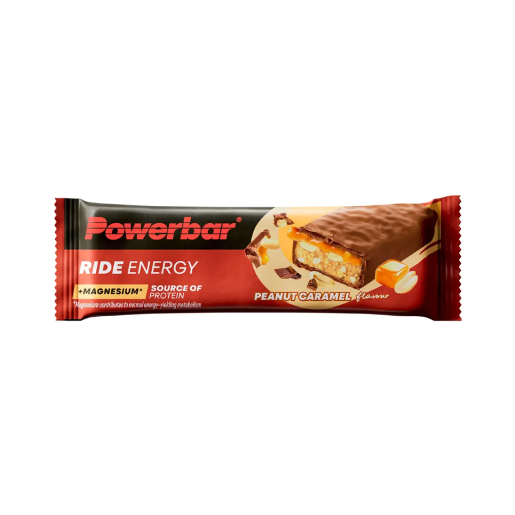 חטיף אנרגיה וחלבון PowerBar Ride Energy Peanut Caramel קרמל בוטנים 55 גרם