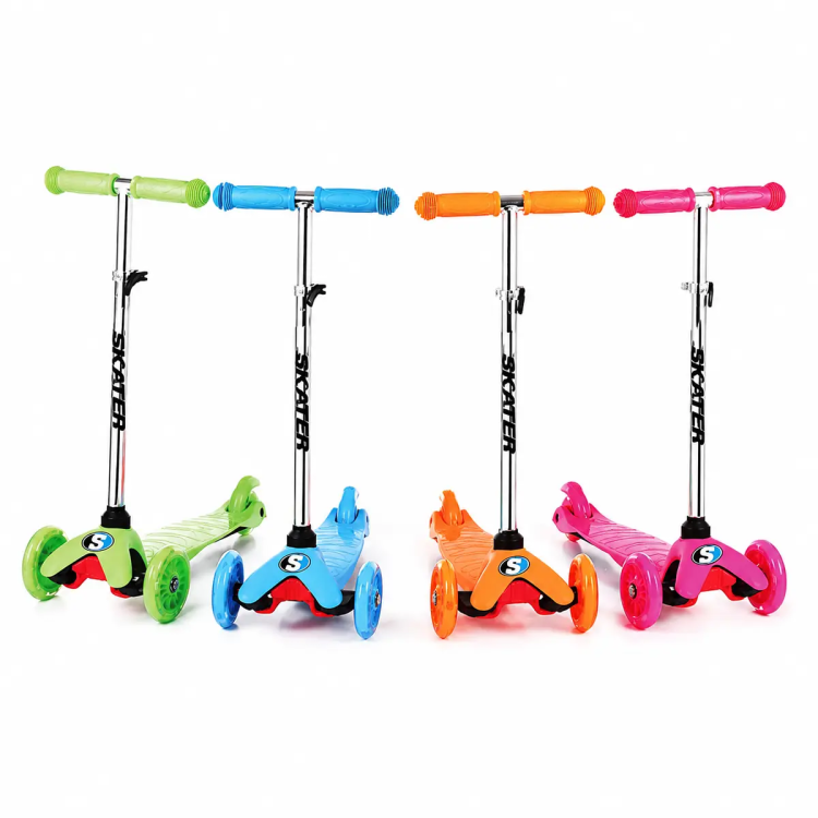 קורקינט 3 גלגלים SKATER Cool Scooter עם אורות
