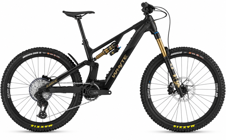 אופני הרים חשמליים Whyte Karve RSX בצבע Gun Metal